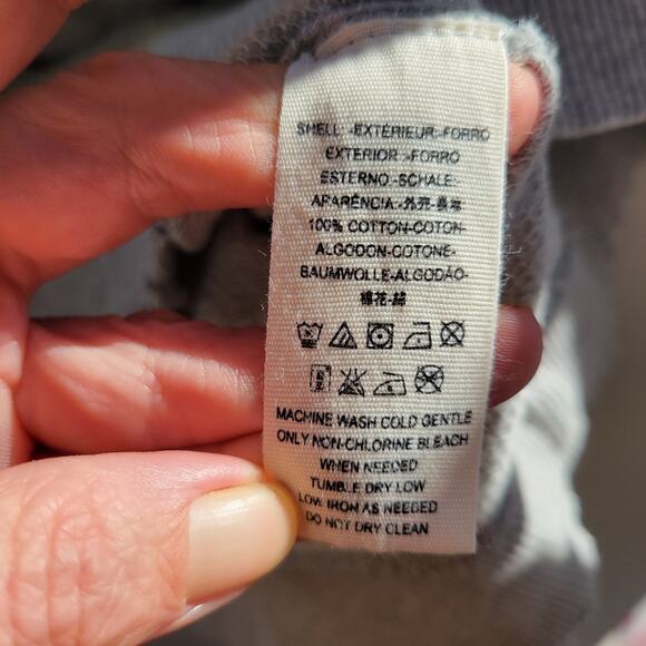 Free People That Tee Short Sleeve Pullover In Gray SZ S/P Oversized - Picture 3 of 9